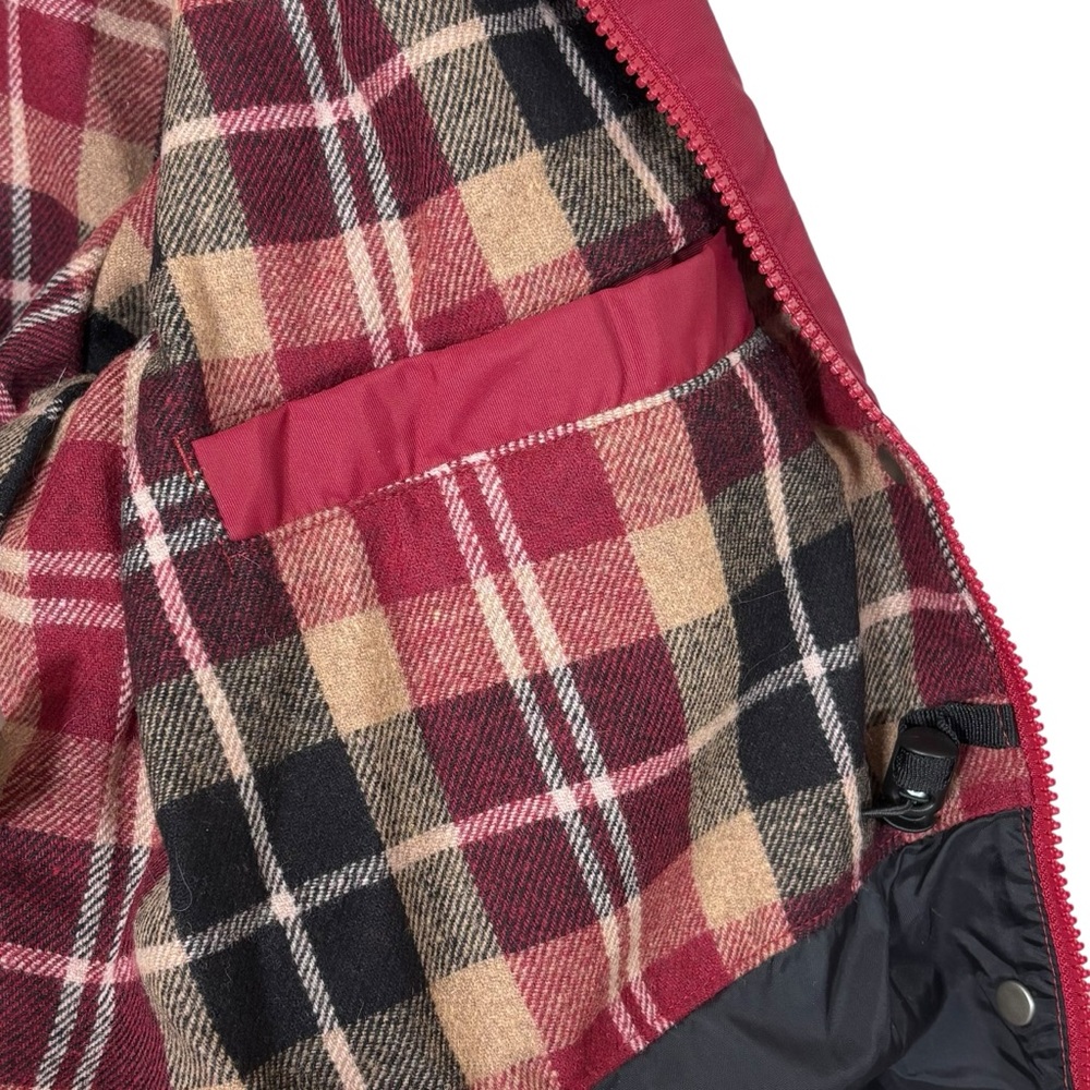 Woolrich Insulated‎ Jacket Ruby Plaid Lining XL - Picture 7 of 15